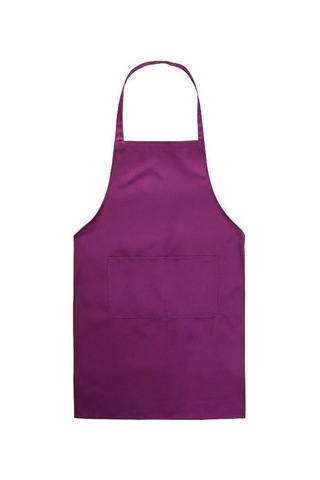 Qingmipy Restoran Garsonları İçin Mor 73x58cm Apron Logo Baskılı Özel Tasarım Dayanıklı Malzeme Ev Ve İş Yeri Kullanıma Uygun