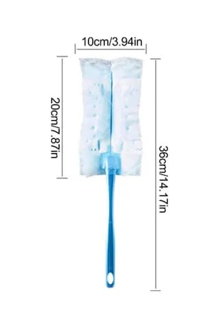 Pazly Elektrostatik Toz Temizleyici - Mikrofiber Kancalı Toz Bezi Ev Ve Araç İçin