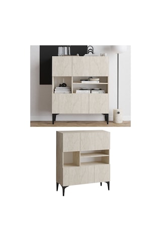 Decormet Krista Konsol Travertine Diğer