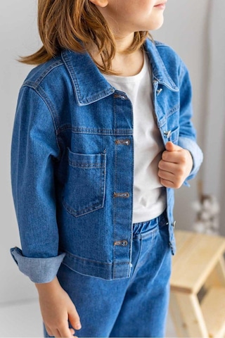 Oliven The Kid Oliventhekid Unisex Koyu Mavi Kot Ceket Koyu Mavi Koyu Mavi