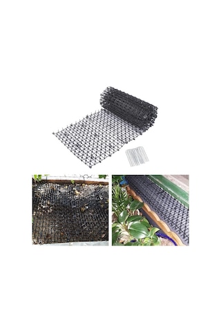 Flybuy 4m Siyah Kedi Scat Matı - Köpekler Ve Haşereleri Durdurucu, Güvenlik Çivili, Dış İç Kullanım İçin