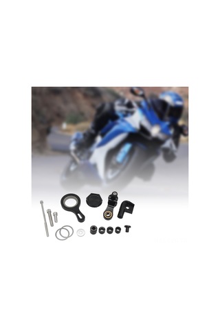Ranyeek Yzfr1 2002-2017 Yzfr6 2006-2020 İçin Alüminyum Amortisör Montaj Braketi Seti - Mavi Motosiklet Modifikasyon Aksesuarı