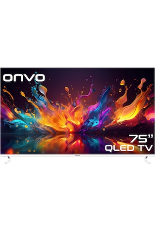 Onvo 75OVF9001UQ Ultra HD 75" Uydu Alıcılı Google Smart LED TV Onvo 75OVF9001UQ Ultra HD 75" Uydu Alıcılı Google Smart LED TV