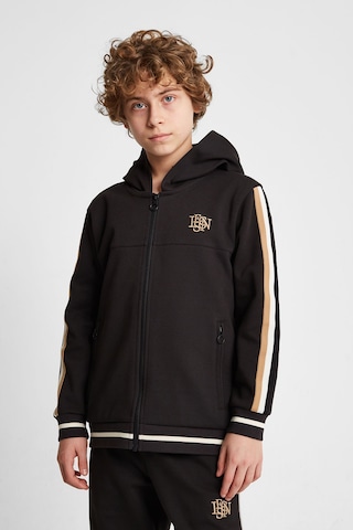 Lescon Çocuk Fermuarlı Kapüşonlu Sweatshirt 25n-3130 Siyah
