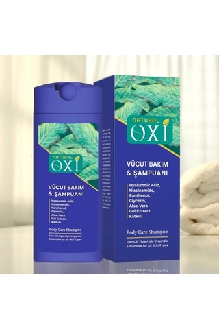 Oxi Natural Vücut Bakım Şampuanı 300 Ml. Duş Jeli