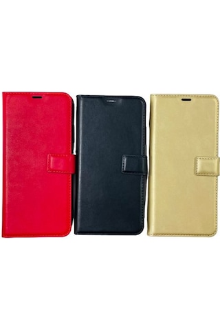 Samsung Galaxy Uyumlu A13 Kapakli Cüzdanli Korumali Kilif