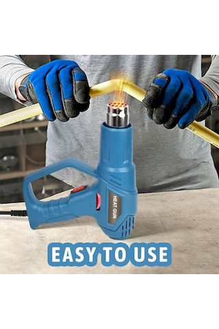 Tograt TGR-202 Profesyonel 2000 W Sıcak Hava Tabancası  2 Kademeli Isı Ayarlı Yx9