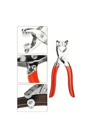 200 Adet Paslanmaz Çelik Çıtçıt Ve Pense Seti Metal Çıt Çıt Makinesi