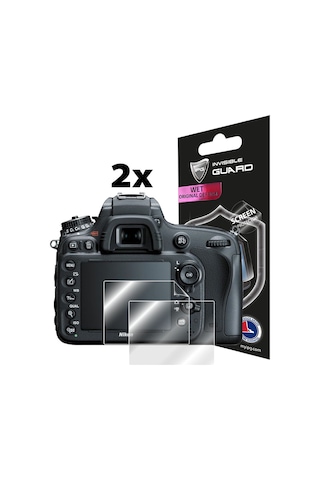 IPG Nikon D610 Digital SLR Kamera Görünmez Ekran Koruyucu (2 Adet)