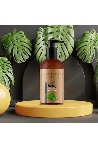 Rekze Massage Oil Warming And Natura L Isıtıcılı Ve Kokusuz Vücut Masaj Yağı 120 Ml