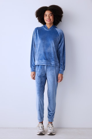 Penti Mavi Kapüşonlu Kadife Sweatshirt K.mavı