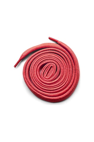 Hapshoe Kırmızı 1 Cm Kalınlığında 1 Çift Yassı Spor Ayakkabı Bağcığı