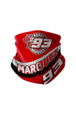 Yeles Marquez Motorcu Buff Maske Boyunluk Unisex Bandana