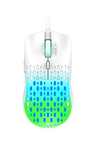 Aula S11 Pro 3600 DPI RGB Optik Oyuncu Mouse