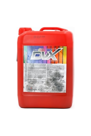 Divortex V5 Aktif Renkli Köpük Şampuan Kırmızı 4 kg