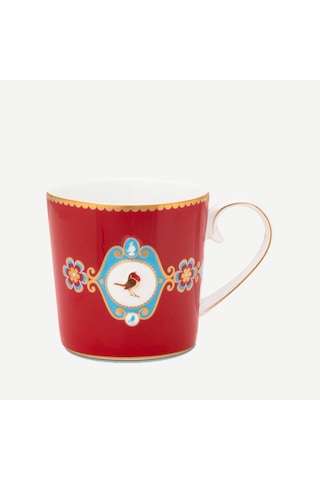 Pip Studio Kırmızı Porselen Kupa 150 Ml