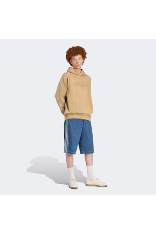 Adidas Sh Hoodıe Erkek Bej Sweatshirt Jy2791 Bej