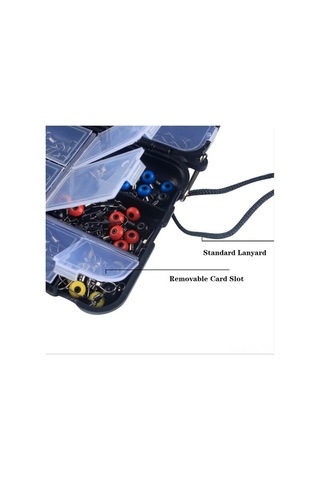 Ebitda 177 Parçalık Balıkçılık Seti - Taşınabilir Pratik Aksesuarlar Skycity 177 Parçalık Çok Fonksiyonlu Balıkçılık Aksesuar Seti