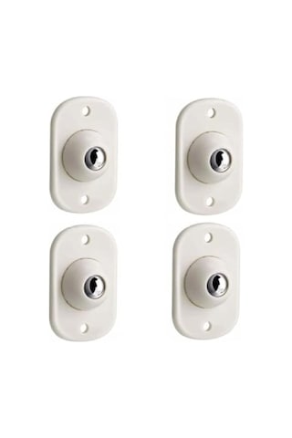 Mini Yapışkanlı Eşya Kaydırma Aparatı - 4'lü Set