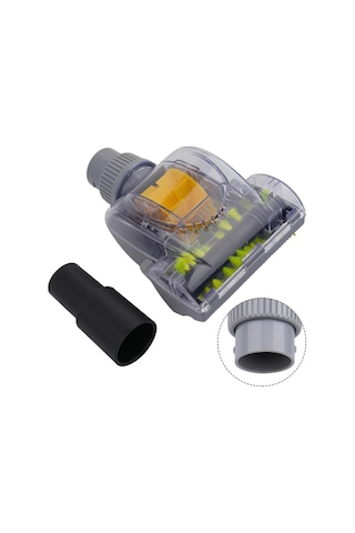 Valkyrie 32mm Ve 35mm Uyumlu Elektrikli Süpürge Kafası Turbo Başlık - Evrensel Giriş - Halı Yatak Koltuk Akar Evcil Hayvan Temizlik Aksesuarı