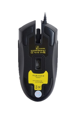 Chasing Leopard 119 Usb Evrensel Kablolu Optik Oyun Faresi, Uzunluk: 1.45m Siyah Diğer