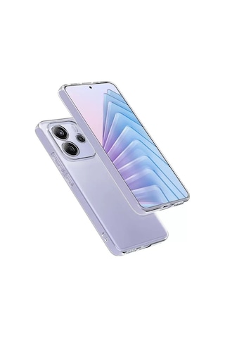Noktaks - Xiaomi Uyumlu Xiaomi Redmi Note 14 5g - Kılıf Şeffaf Soft Slim Fitt Süper Silikon Kapak T36650 Şeffaf