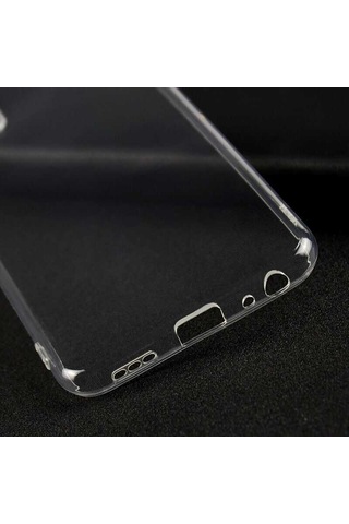Zore Vivo Y20 Kılıf Msra Süper Silikon Kapak - Renksiz Renksiz