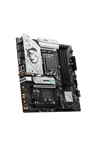 Msı Mb B760m Gamıng Plus Wıfı Soket 1700 Ddr5 6800 Oc Pcı-e M.2 Usb3.2 Hdmı Dp 1x 2.5g Lan Wı-fı