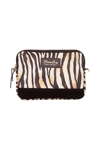 Bloominbag Stripy Tricky Çapraz Askılı Çanta Kahverengi - Siyah