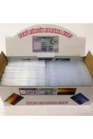 Yeni Nesil Kimlik Koruma Kabı. Kimlik Ehliyet Vb.5 Adet