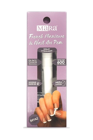 Mara French Manikür Kalemi Beyaz