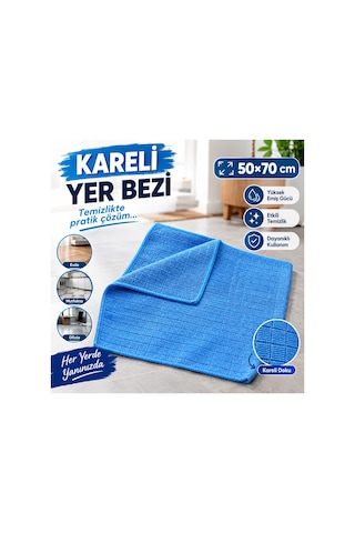 Kareli Yer Bezi 50 70 3' Lü Diğer
