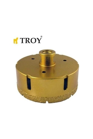 Troy 27450-105 Avuç Taşlamalar İçin Seramik Kuru Elmas Delici, 105mm