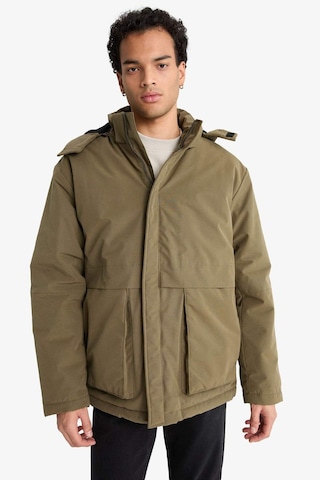 Defacto Su Geçirmez Slim Fit Kapüşonlu Mont F5690ax25wnkh260 Haki-kh260