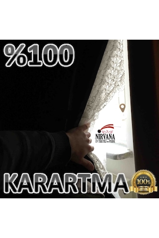 Brillant Blackout %100 Karartma Perde Güneşlik Fon Perde 32 Renk
