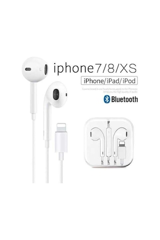 Nexiva Apple Uyumlu iPhone 7 7 Plus 8 8 Plus X Xs Max Xr 11 Pro 11 Pro Max 12 Pro 13 Pro 14 Pro Max Kulaklık Bluetooth Connect Kulakiçi