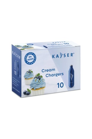 Kayser Orijinal N2o Krem Şanti Sifonu Kartuşu 10'lu Paket - Profesyonel Ve Ev Tipi Şanti Tüpü