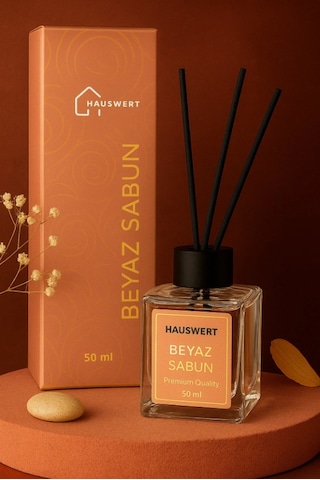 Çubuklu Oda Kokusu Beyaz Sabun 50ml Beyaz Sabun