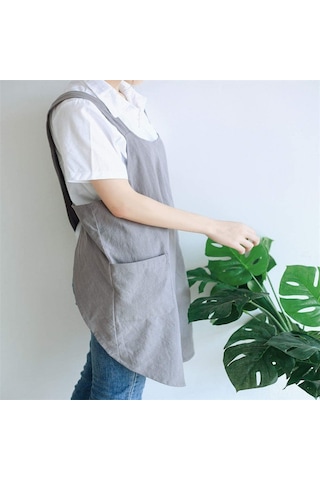 Suofeng Kadınlar İçin Gri Tam Pamuk Ev Çapkını, Pişirme/fırın Kullanıma Uygun, Büyük Beden, Kolay Kullanim, Özel Logo Tasarimi Diğer