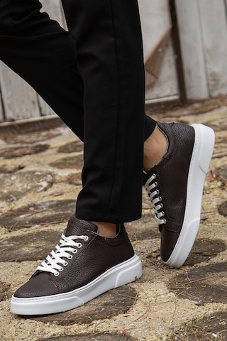 Daxtors D0906 Günlük Ortopedik Erkek Casual Ayakkabı Kahverengi