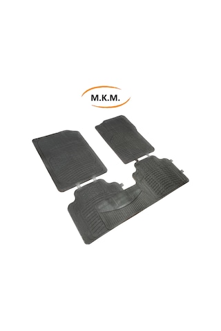 MKM Oto Paspas Düz 3D 4 Parça Üniversal Tüm Araçlara Uyumlu