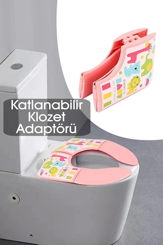 Katlanır Çocuk Klozet Adaptörü