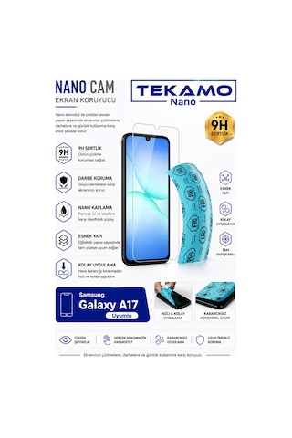 Samsung Galaxy A17 Uyumlu Nano Cam Ekran Koruyucu