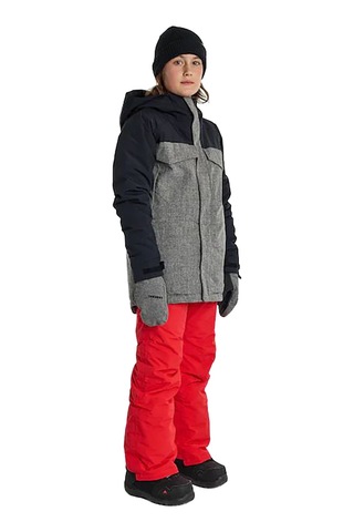 Burton Burton Covert 20 2l Erkek Çocuk Siyah Snowboard Ceketi True Black/bog Heather
