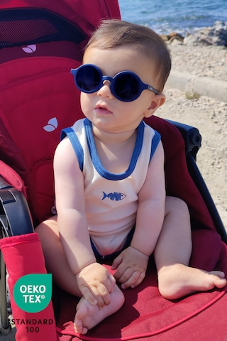 Luppinos Ocean 3lü %100 Pamuk Nakışlı Bebek Atlet Set Ekru
