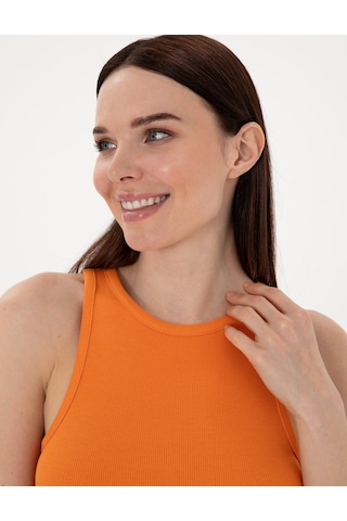 Pierre Cardin Kadın Turuncu Bluz Örme 50306947-vr051 Turuncu