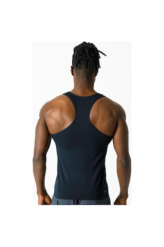 Maraton Active Ekstra Slim Erkek Atlet Yaka Kolsuz Training Lacivert Atlet 824011-Lacivert