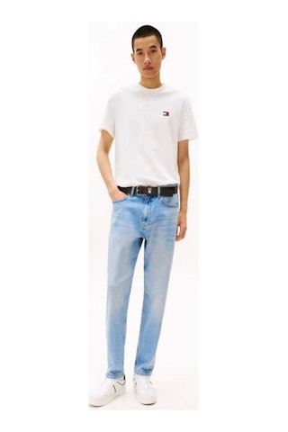 Tommy Hilfiger Tjm Reg Badge Tee Ext Beyaz