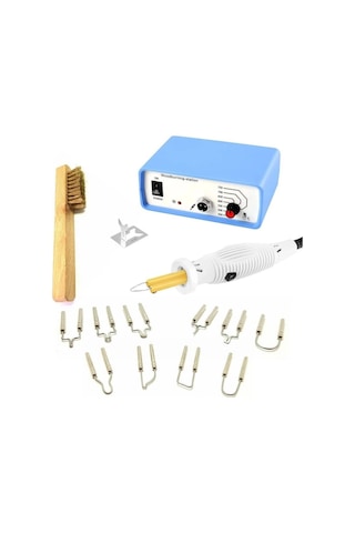 Class ZD-8905 New Isı Ayarlı Ahşap Yakma Makinesi 10X Gölgeleme Uçlu Set + Tel Fırça