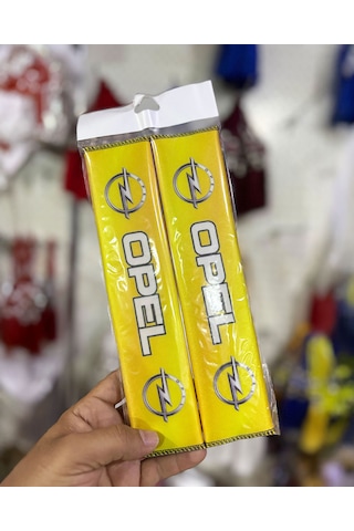 Tüm Otomobillere Uyumlu, Aracınıza Özel Tasarım Baskılı, Emniyet Kemeri Yumuşatıcı Ped, Oplsarı